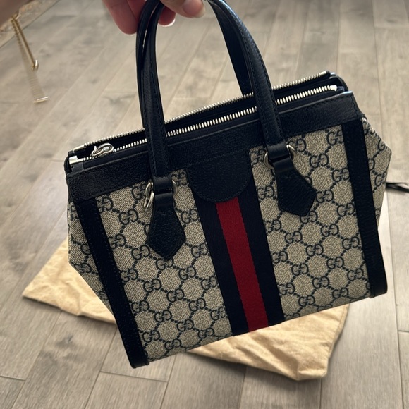 Gucci OPHIDIA SMALL GG TOTE BAG - Picture 5 of 10